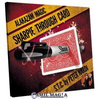 Sharpie Atraves de la Carta (Instrucciones OnLine yGimmicks) por Alakazam Magic