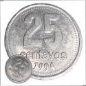 Moneda Jumbo 25c Plateada por Camil Magia