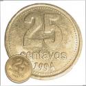 Moneda Jumbo 25c Dorada por Camil Magia
